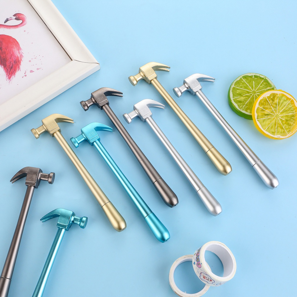 Bút Hình dạng búa Công cụ sáng tạo Văn phòng phẩm Sản phẩm sinh viên Thiết bị văn phòng Quà tặng Giải thưởng Ngẫu nhiên 1 bút