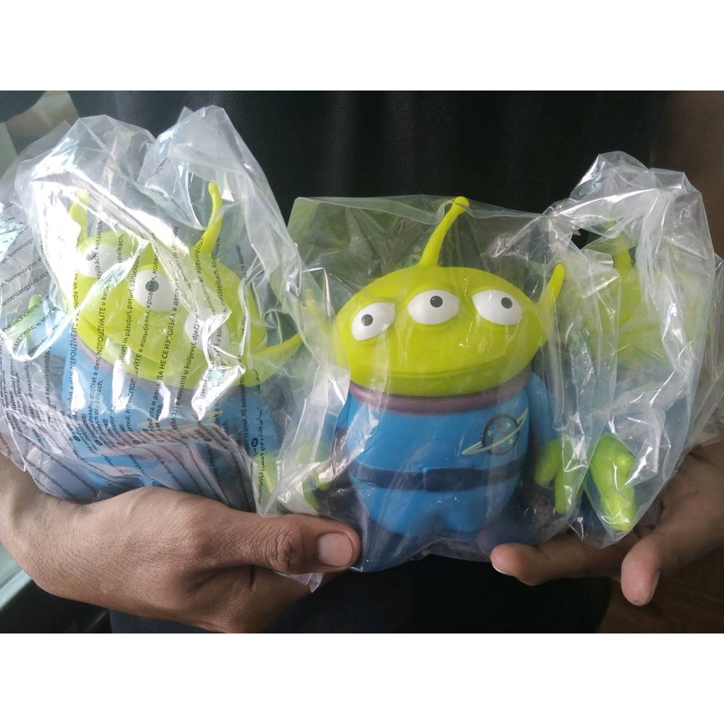 Set 3 Mô Hình Đồ Chơi Nhân Vật Người Ngoài Hành Tinh 3 Mắt