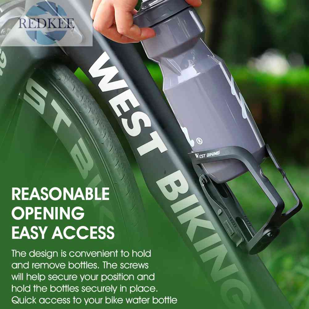 Giá Đỡ Bình Nước Kèm Ốc Vít Cho Xe Đạp Leo Núi