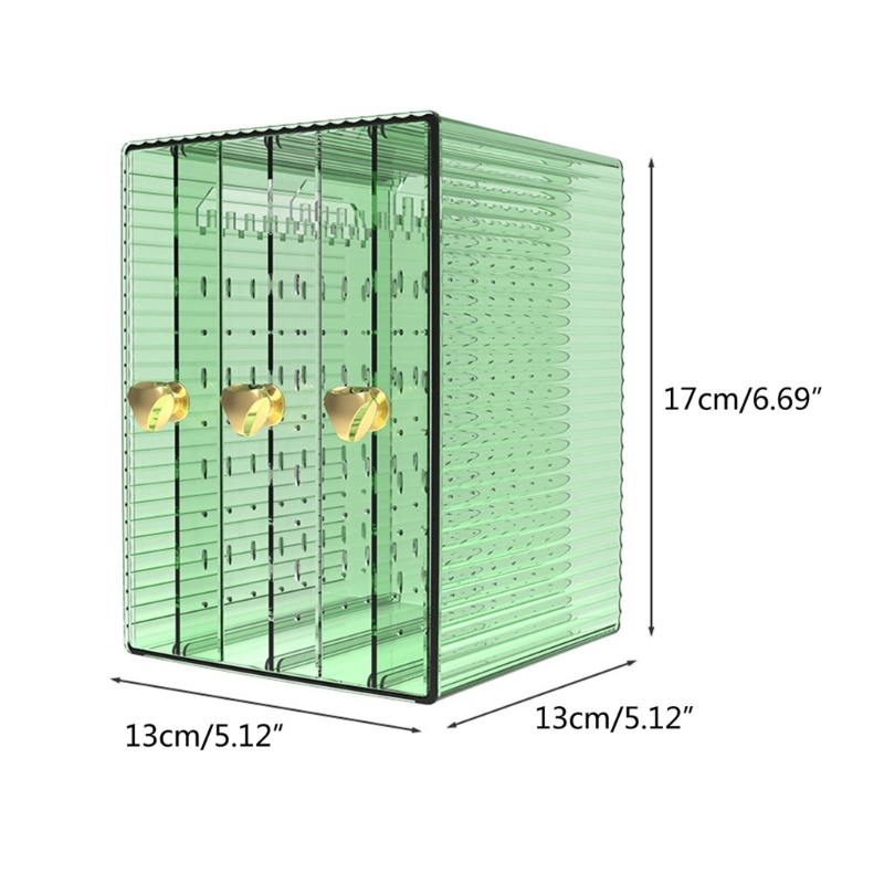 Giá Đỡ Trưng Bày Trang Sức Dạng Ngăn Kéo Trong Suốt