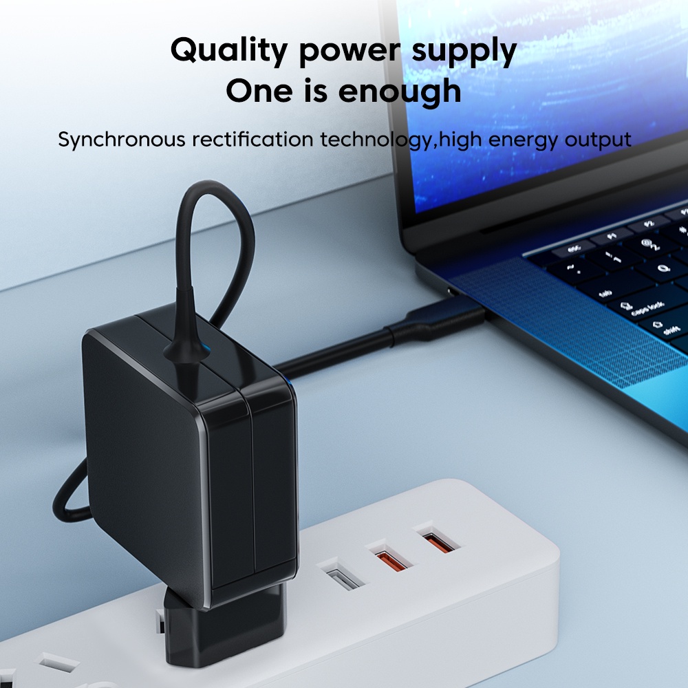 Củ Sạc Laptop 65W USB-C AC 20V 3.25A Cho Lenovo Huawei Dell