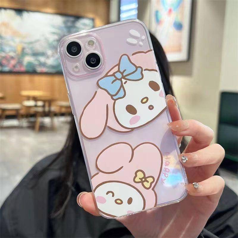 Hoạt Hình Ốp Điện Thoại tpu Trong Suốt Hình melody Cho iphone 15 14 13 12 pro max 11 xs xr x 8 7 6 6s plus 12mini 13mini se2020