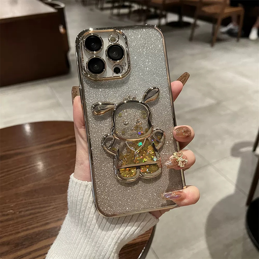 Ốp Điện Thoại iPhone 11 12 13 14 Pro max bảo vệ camera case Ốp lưng iphone 14 13 12 11 promax Trong Suốt Chống Sốc Phối Kim Tuyến Nước Cho iP 12 13 Pro 14 Pro Max