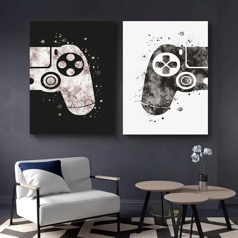 Tranh Vải Canvas Treo Tường Trang Trí Phòng Bé Trai Độc Đáo