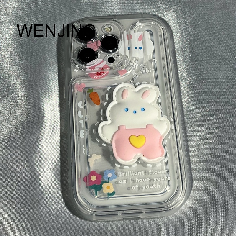 Ốp Điện Thoại Tpu In Hình Gấu Xà Phòng Màu Xanh Dương Cho IPhone 14 13 12 11 7 8 Pro Max XS XR 8 7 14 Plus