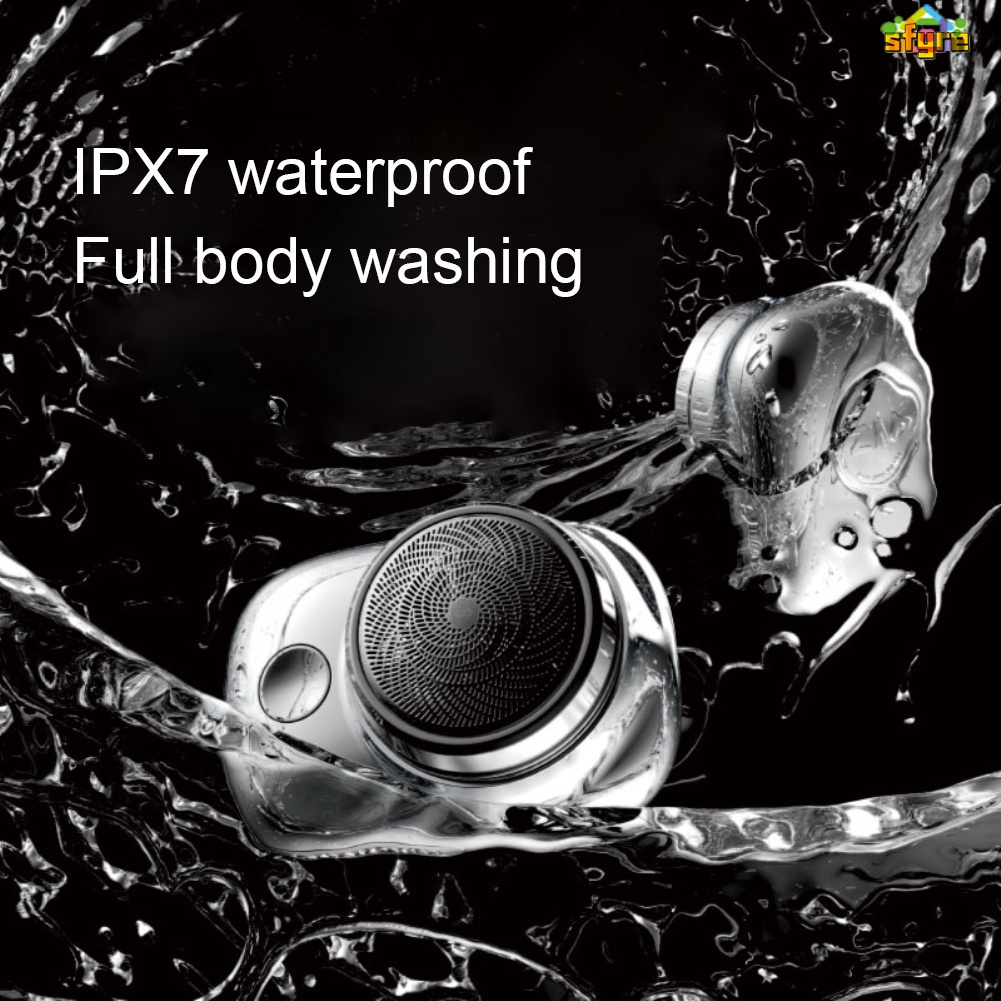 Dao Cạo Râu Mini Cầm Tay Không Đau Chống Thấm Nước Ipx7 Dành Cho Nam