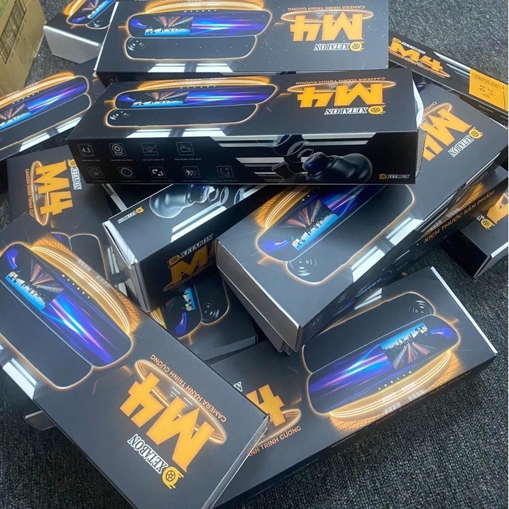 Camera hành trình ô tô  dạng gương chiếu hậu M5 hỗ trợ quay trước sau -Hàng Chính Hãng | BigBuy360 - bigbuy360.vn