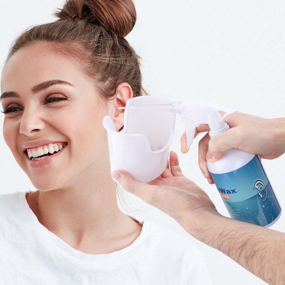 Ear Wax Removal Kit Ear Irrigation Cleaning Kit For Ear Pick Irrigation Washer Bottle System Ear Cleaning, Water Syringe Kit