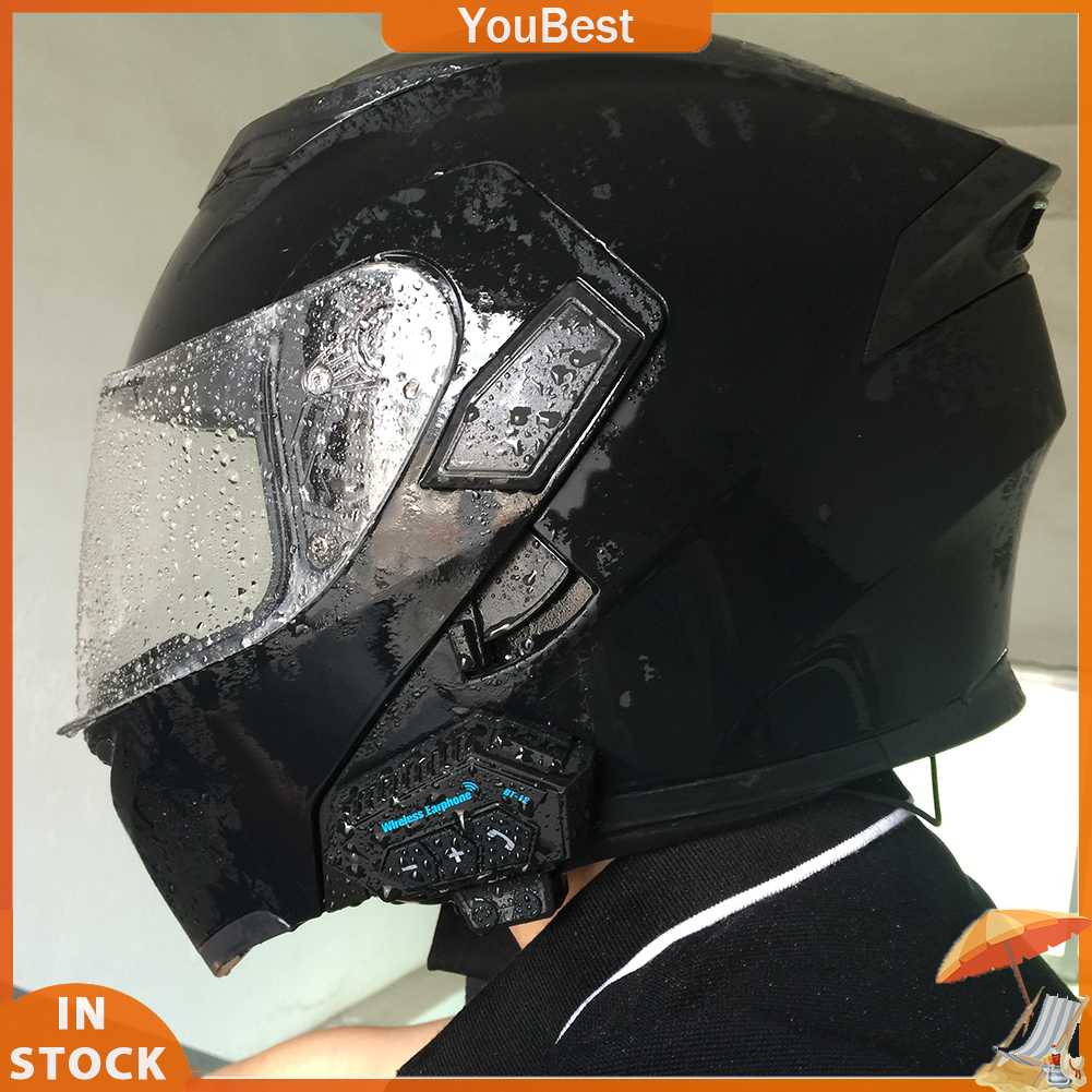 Tai Nghe Bluetooth Bt12 Csr8635 V4.0 + Edr Dùng Cho Mũ Bảo Hiểm