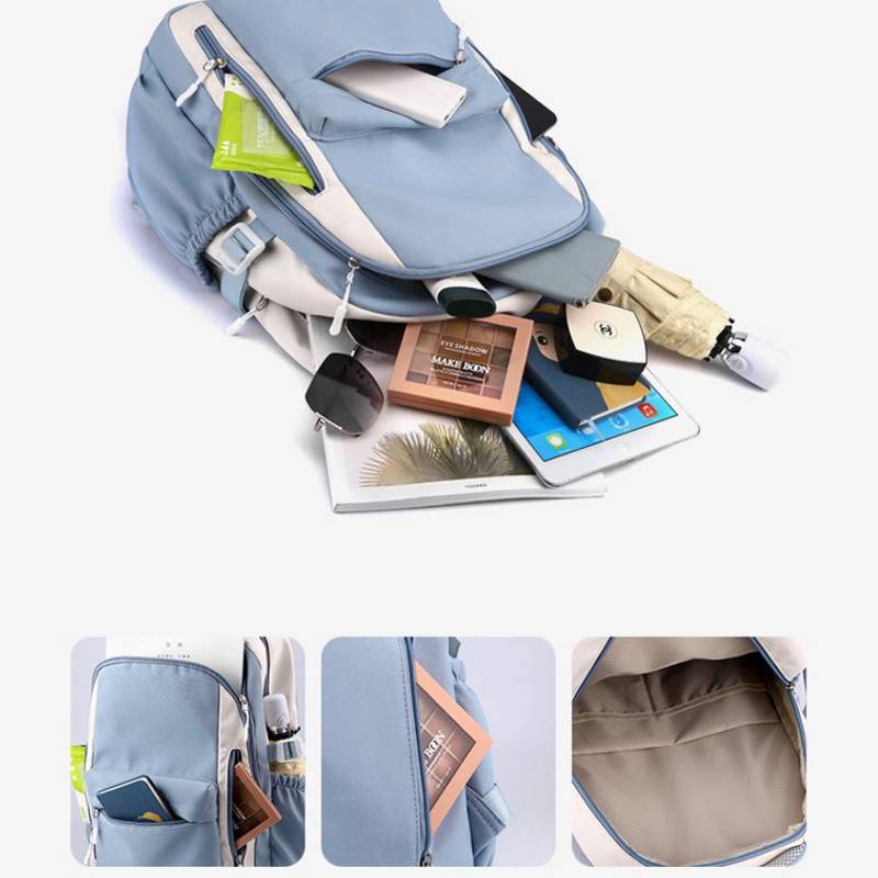 Genshin impact ba lô cho nữ nam sinh viên dung tích lớn không thấm nước thoáng khí in túi thời trang cá tính 1