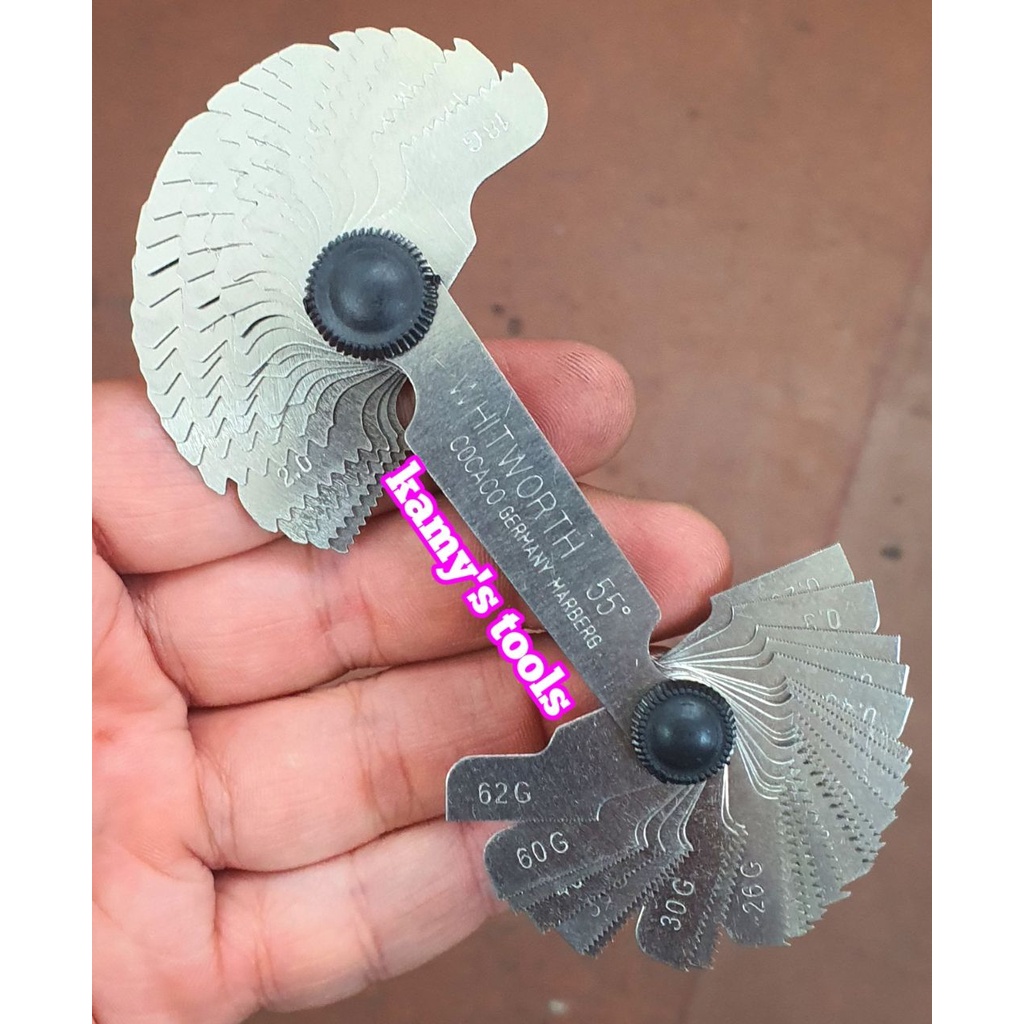 Dưỡng đo ren thước đo ren 52 lá