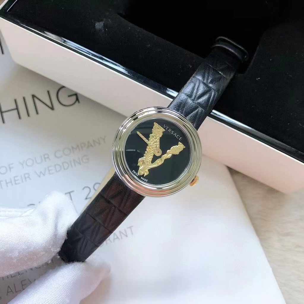 Đồng Hồ Đeo Tay Thời Trang Hiệu Versace Medusa Dành Cho Nữ