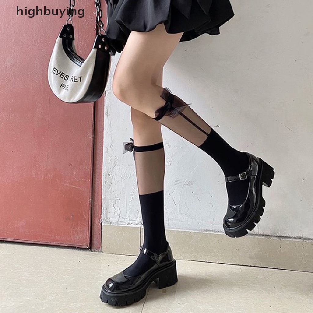 Đôi Vớ Có Thắt Nơ Thời Trang Mùa Hè Gợi Cảm Cho Nữ