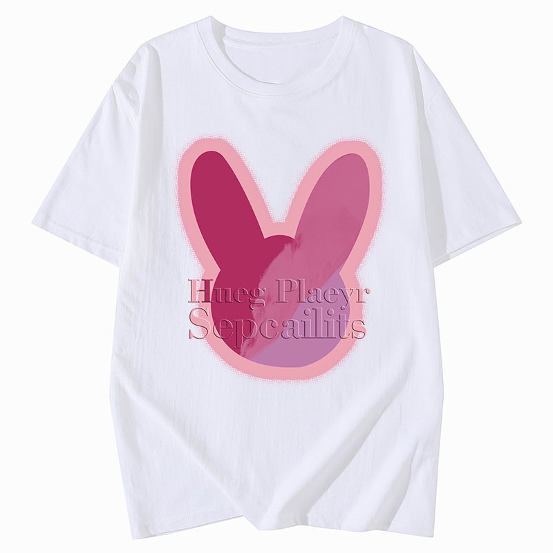 Áo thun NRVP 100% cotton tay ngắn dáng rộng in họa tiết phong cách Hàn Quốc thời trang cho nữ