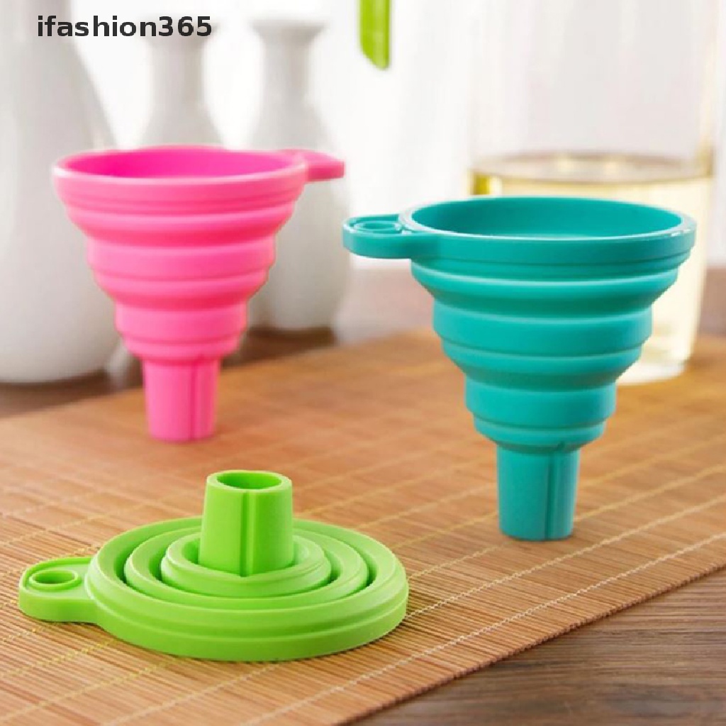 Phễu Silicon Mini Gấp Gọn Dùng Trong Nhà Bếp ifashion365