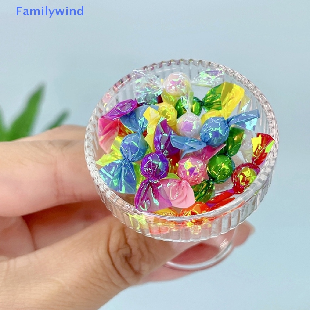 1 Bộ Kẹo / Món Tráng Miệng 1: 12 Dùng Để Trang Trí Nhà Búp Bê