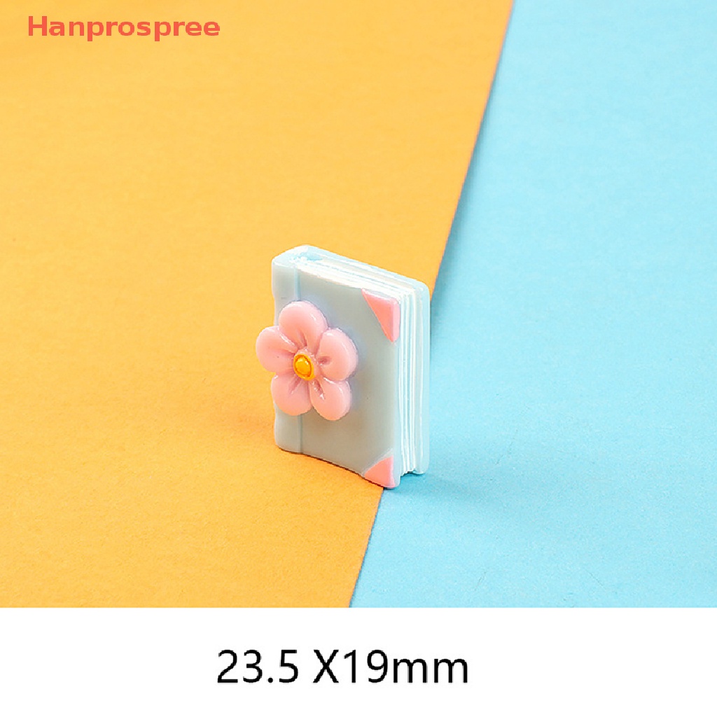 Hanprospree > Mô Hình Sách Mini Bằng Nhựa Resin Trang Trí Nhà Búp Bê