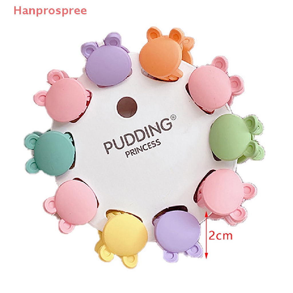 Set 10 Kẹp Tóc Hình Ngôi Sao / Bông Hoa / Chuột Mickey Nhiều Màu Sắc Dễ Thương Cho Bé Gái