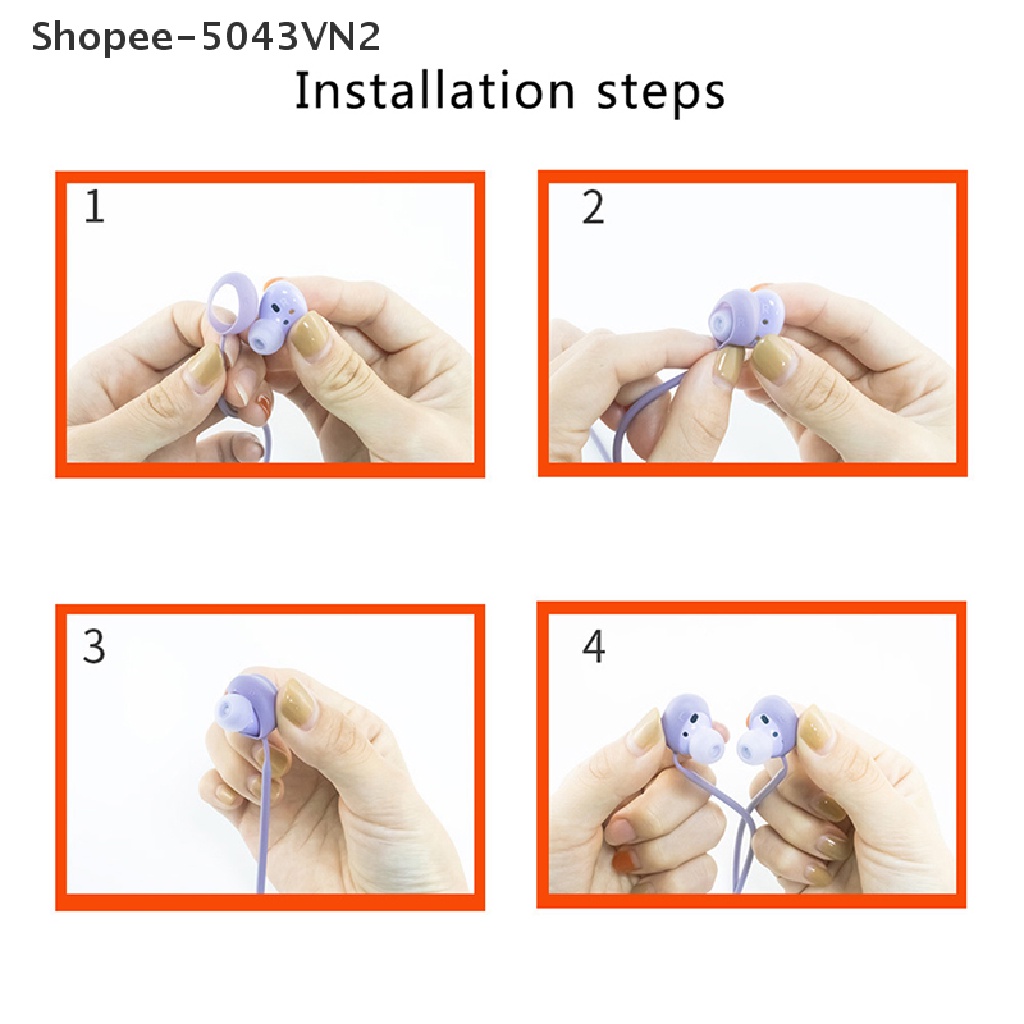 Dây Silicone Giữ Tai Nghe Chống Thất Lạc Cho Samsung Galaxy Buds 2  2.vn}