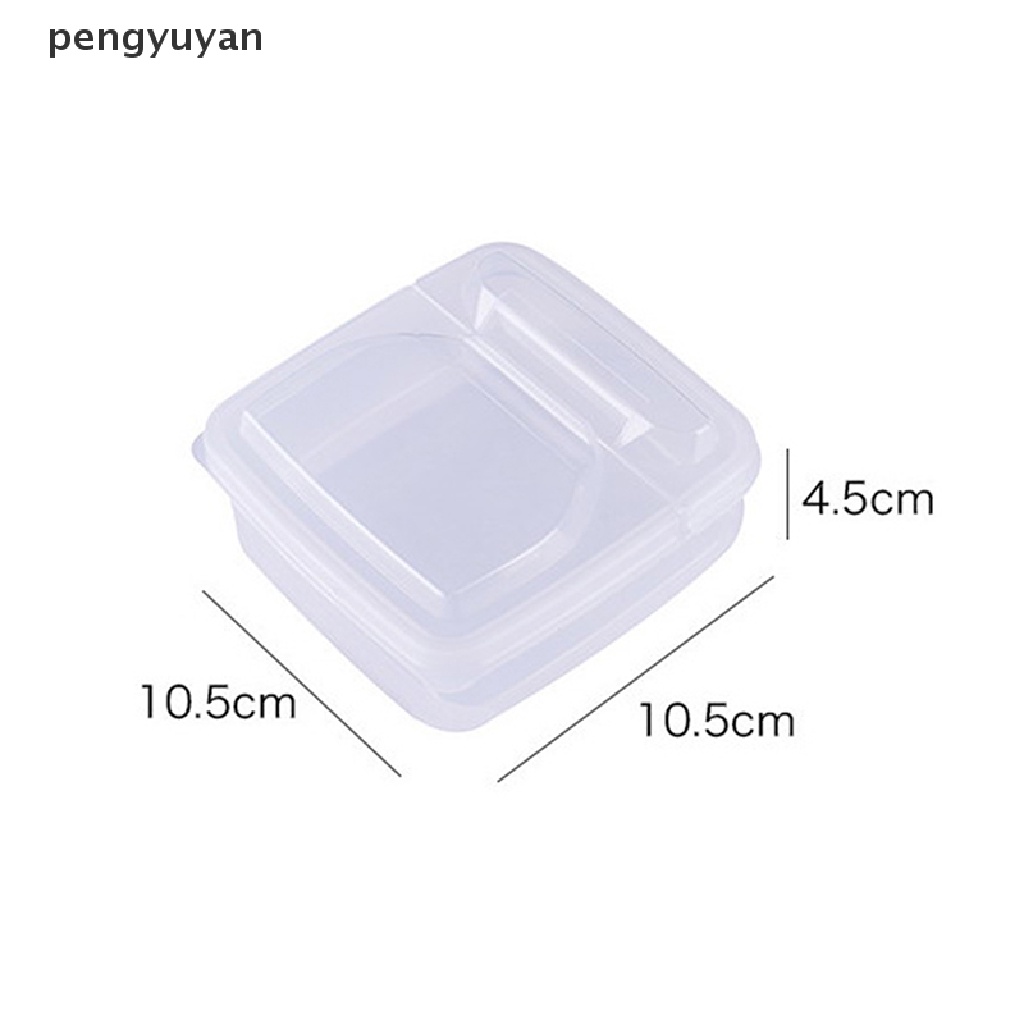 [pengyuyan] Hộp Đựng Phô Mai Bơ Tươi Mát Để Tủ Lạnh Nhỏ Gọn [Mới]