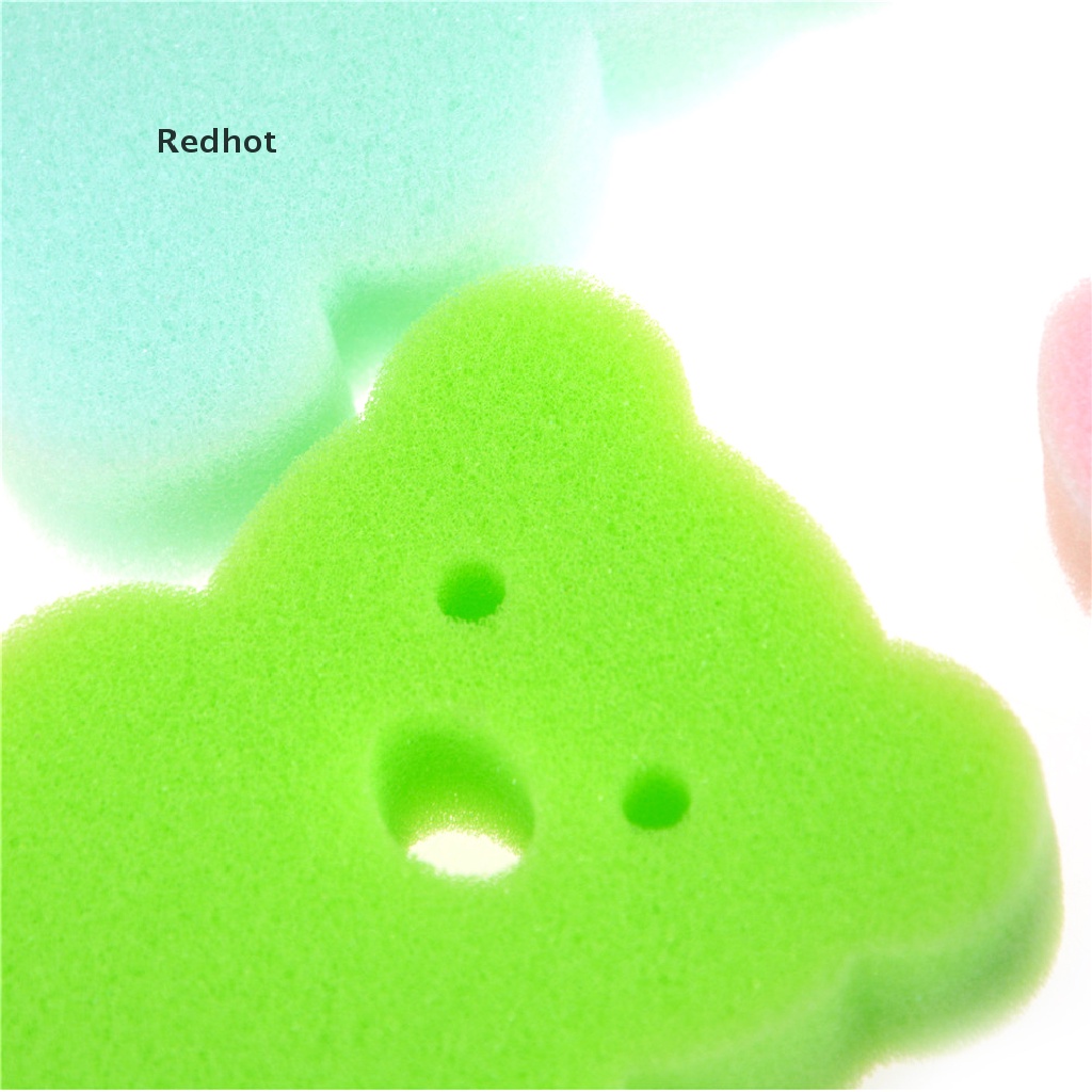 1 Miếng Bọt Biển Tắm Bằng Cotton Mềm Mại Cho Bé Sơ Sinh