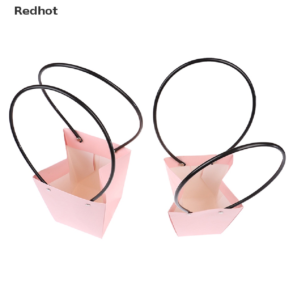 Túi Giấy Kraft Đựng Hoa Chống Thấm Nước Có Tay Cầm Tiện Lợi