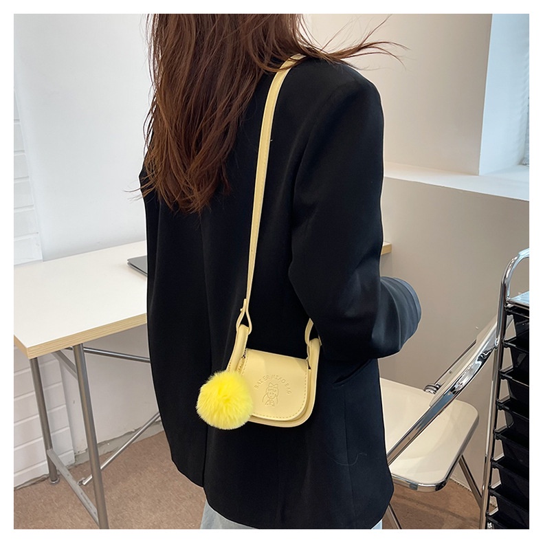 Túi Xách Mini Màu Trơn Phong Cách Retro Thời Trang Cho Nữ