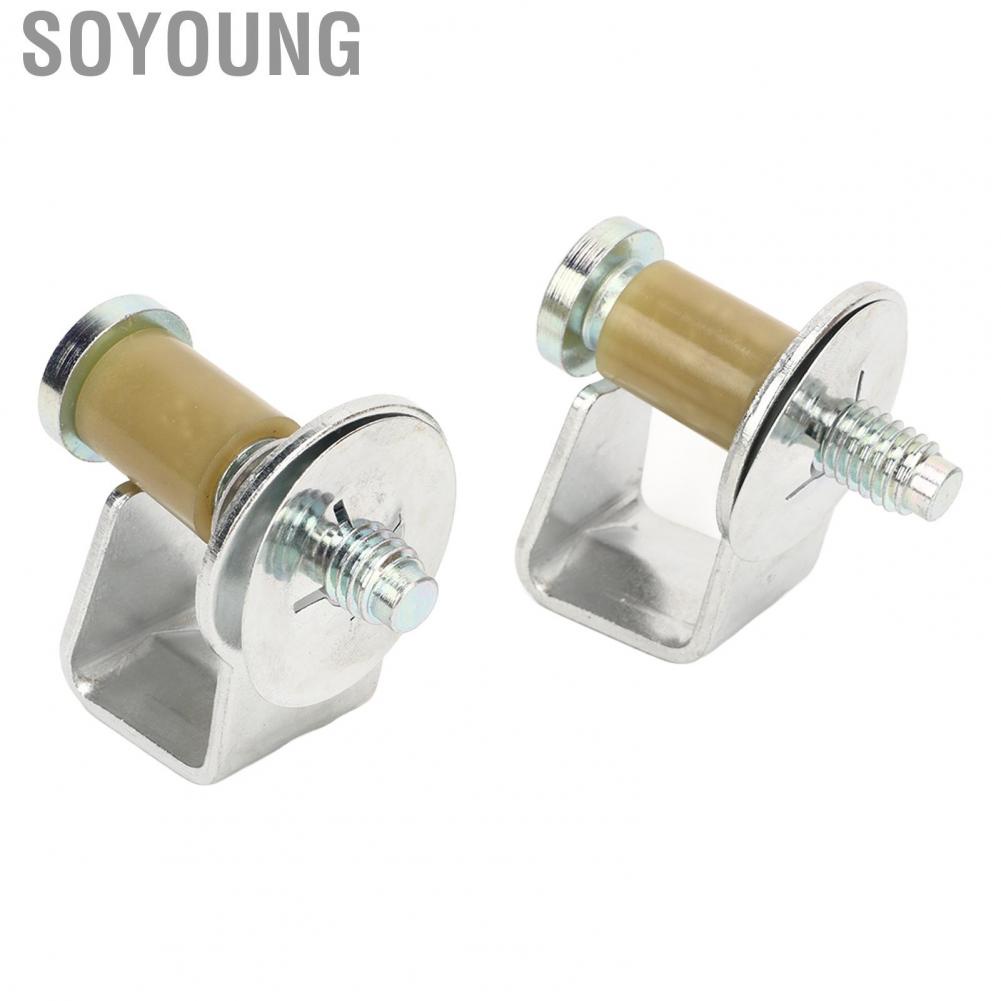 Soyoung Door Striker Bolt  Long Service Life Perfect Match Professional 2PCS Reliable Performance Wide Application 38448 Latch Lock for Car