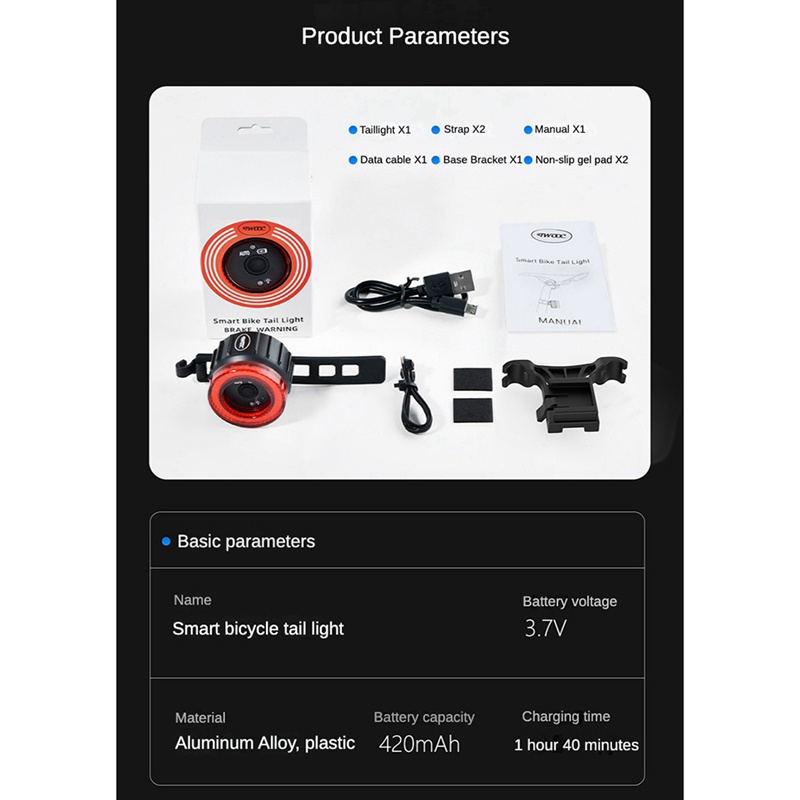 1 Bộ Yên Xe Đạp Otwooc Cỡ Lớn Bằng Hợp Kim Nhôm + Nhựa