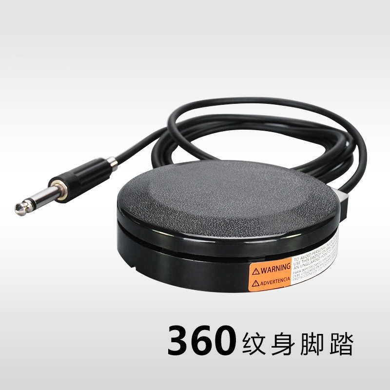 Bàn Đạp Máy Xăm Chuyên Nghiệp 360 Độ Bằng Nhựa