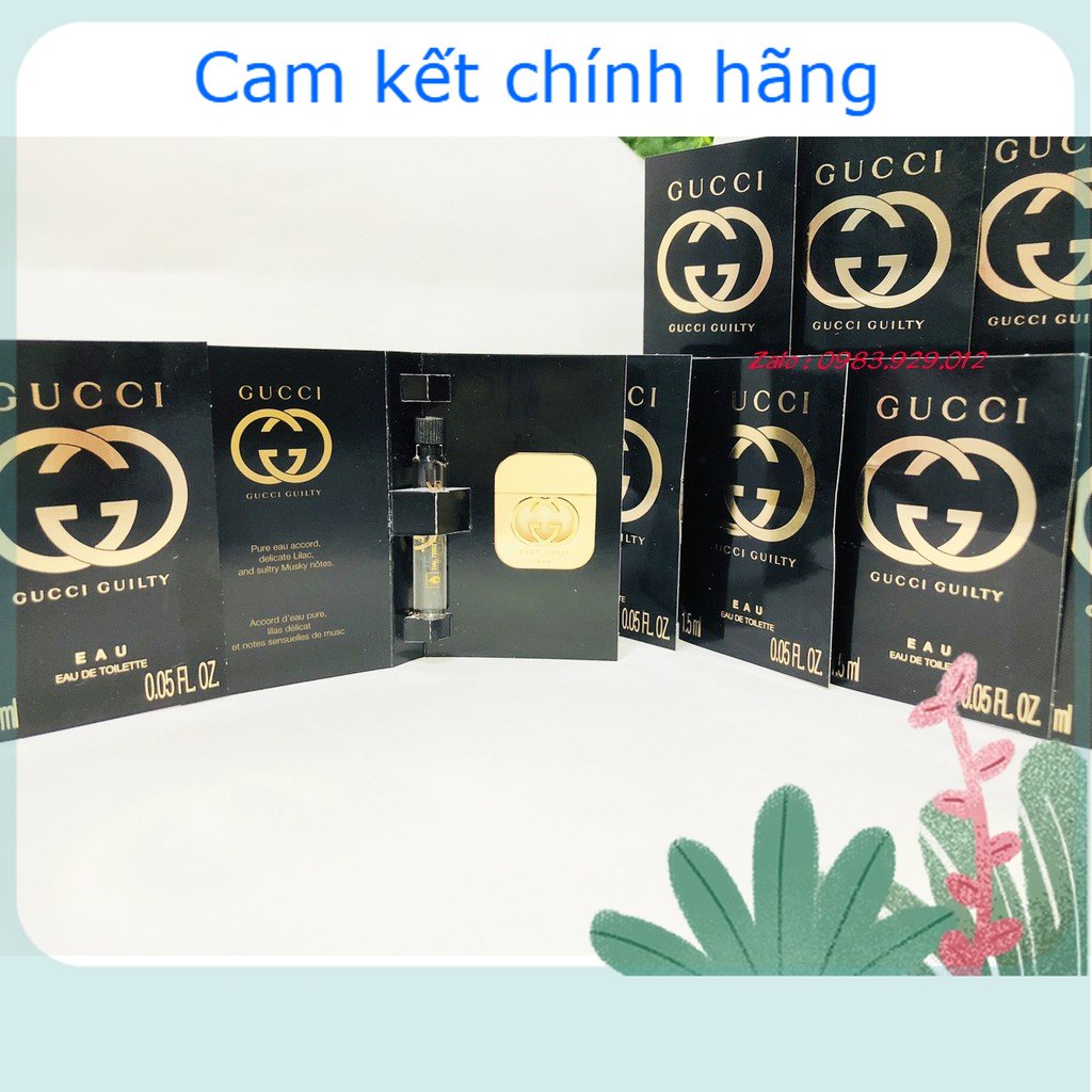 Vial Nước Hoa Gucci