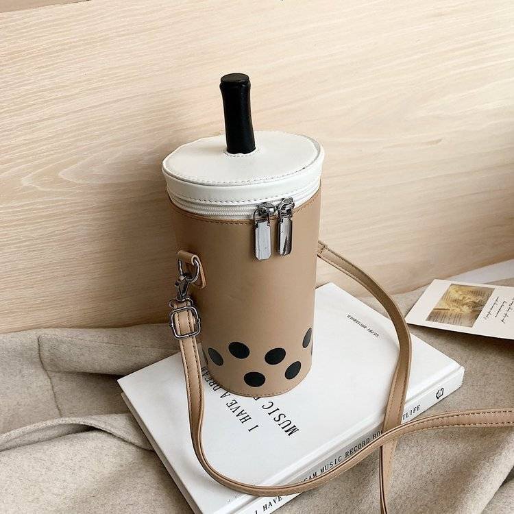 Túi Đeo Chéo Đựng Điện Thoại Hình Ly Trà Sữa Phong Cách Hàn Quốc Dễ Thương