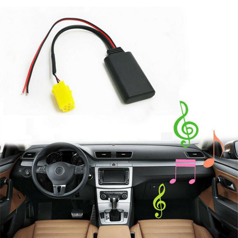 Cáp Chuyển Đổi Âm Thanh Bluetooth 6Pin Cho Xe Hơi Fiat Grande Punto Alfa Romeo