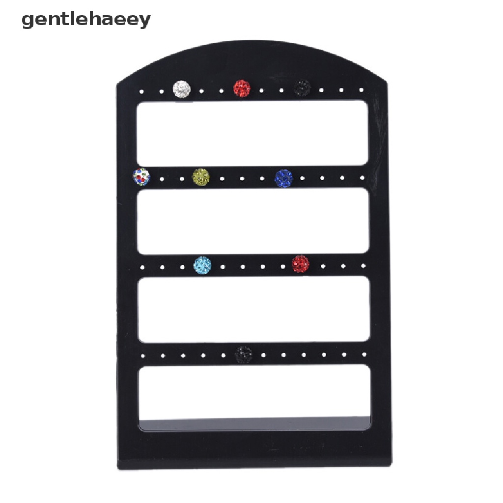 Giá Đỡ Trưng Bày Bông Tai Bằng Nhựa 24 / 48 / 72 Lỗ Tiện Dụng