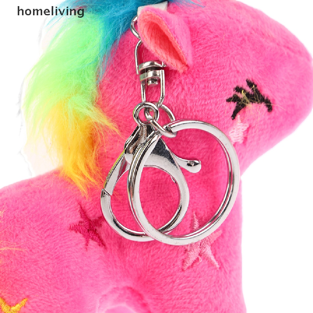 Móc Khóa Kỳ Lân Nhồi Bông Mini Mềm Mại Dành Cho Bé Gái