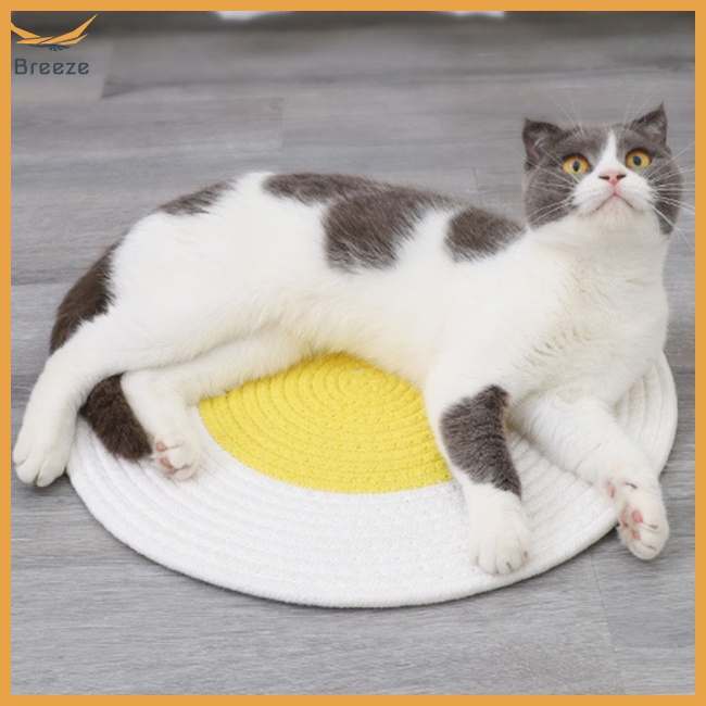 Thảm Trải Sàn Hình Tròn Chống Trầy Xước Cho Thú Cưng