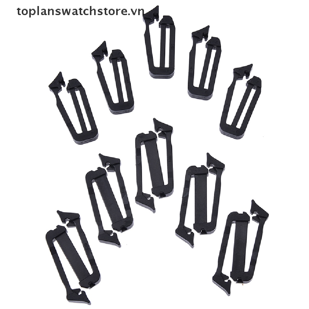 Toplanswatchstore Set 5 Khóa Dây Đai Ba Lô Điều Chỉnh Linh Hoạt