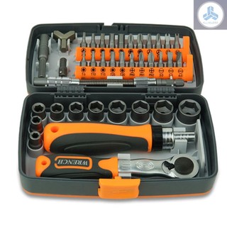 38 in 1 Household Labor Saving Ratchet Screwdriver Bit Set Multipurpose Tool Kit Hardware Tools Combination Wrenches Toolbox Hand Tool Sets
