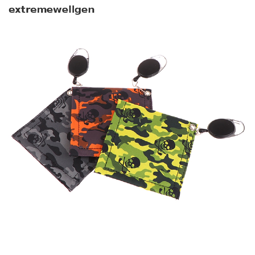 1 Khăn Lau Gậy Đánh Golf Bằng Sợi Microfiber Họa Tiết Đầu Lâu Rằn Ri