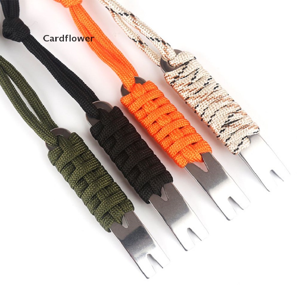 < Cardflower > Dụng Cụ Cạo Gió Bằng Thép Không Gỉ Bỏ Túi Nhỏ DIY