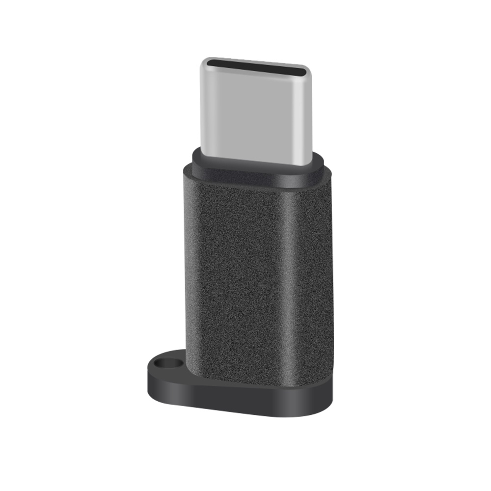 Dây Móc Khóa Kim Loại Sạc Nhanh PD TYPE C Đầu Cắm Sang Cổng Micro USB OTG Cho Điện Thoại Android Laptop