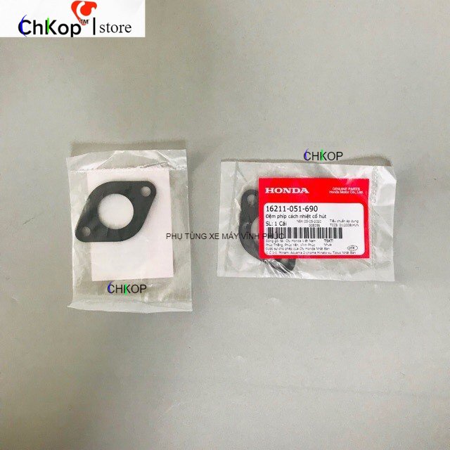 Phíp cánh nhiệt cổ hút Dream Chinh Hãng Honda -Chkop