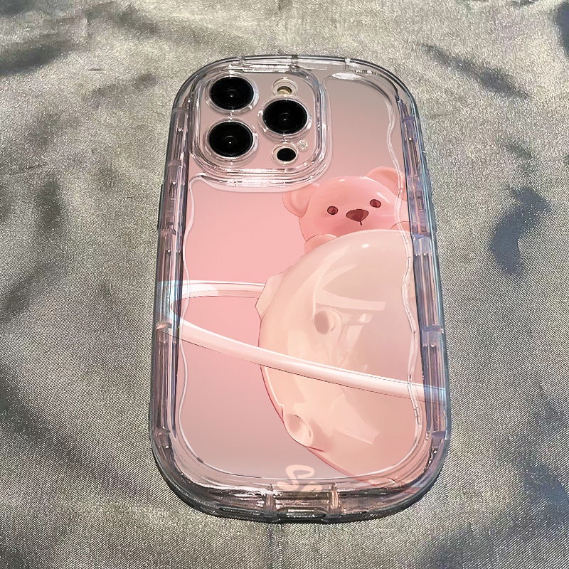 ✅Ốp Điện Thoại Mềm Trong Suốt Chống Sốc In Hình Hành Tinh Gấu Cho Iphone 11 / / 8p xr 7 Xsmax141213 Nnsjj - Nnsj