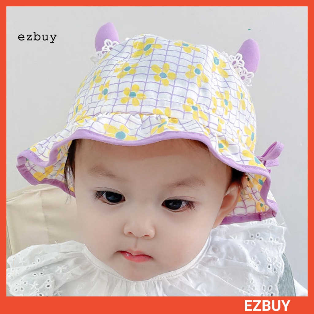 Nón Tai Bèo Thoáng Khí Thấm Hút Nước Thiết Kế Ren Xinh Xắn Thời Trang Đi Biển Cho Bé Gái