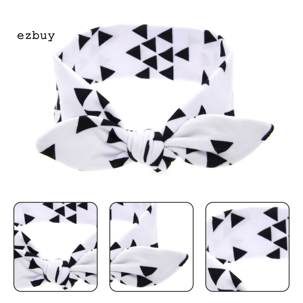 Set 2 Băng Đô Tai Thỏ Bằng Vải Mềm Tinh Tế Cho Mẹ Và Bé Chụp Ảnh