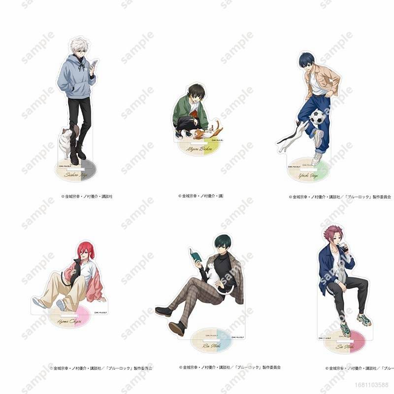 Giá Đỡ Mô Hình Nhân Vật Yukimiya Sae Nagi Rin Isagi HT3 Bằng Acrylic