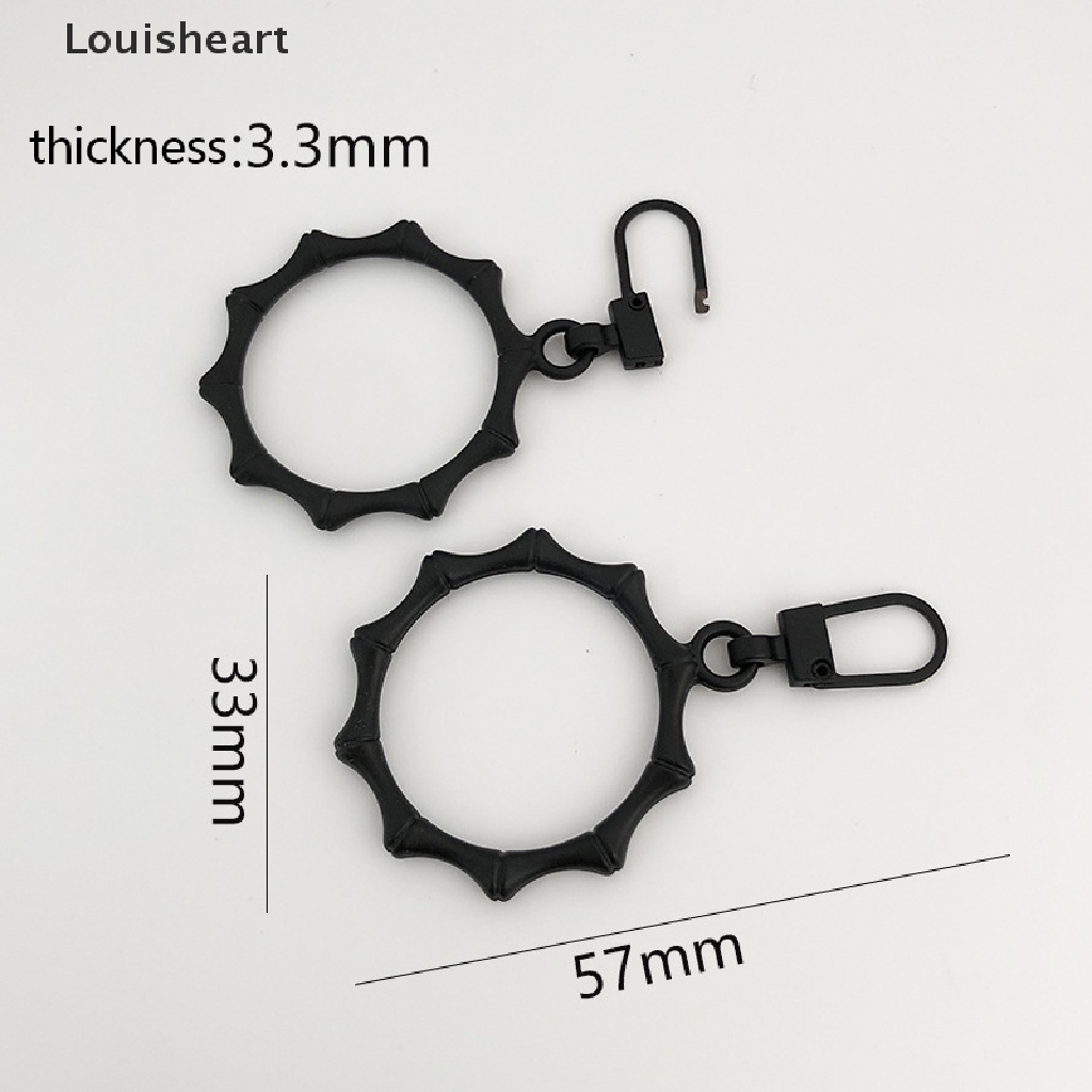 Set 5 Khóa Kéo Hình Chữ O Tháo Rời Được Louisheart