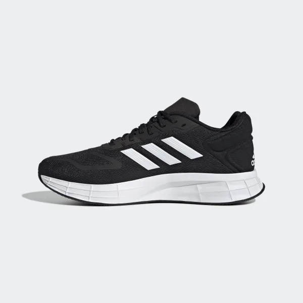 *CHÍNH HÃNG* Giày thể thao Sneaker ADIDAS Running DURAMO 10 màu Đen sọc Trắng - Code: GW8336