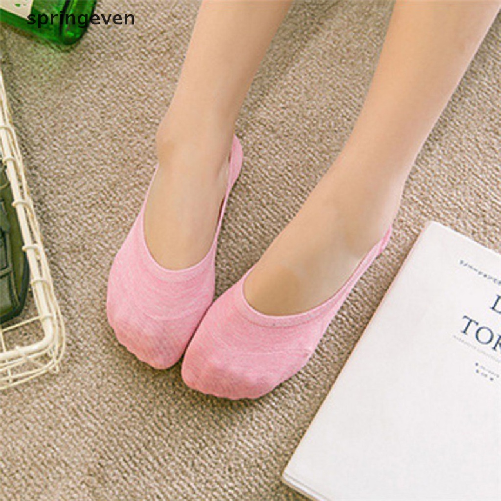 Bộ 5 Đôi Vớ Cotton Mềm Mại Màu Kẹo Ngọt Thời Trang Cho Nữ