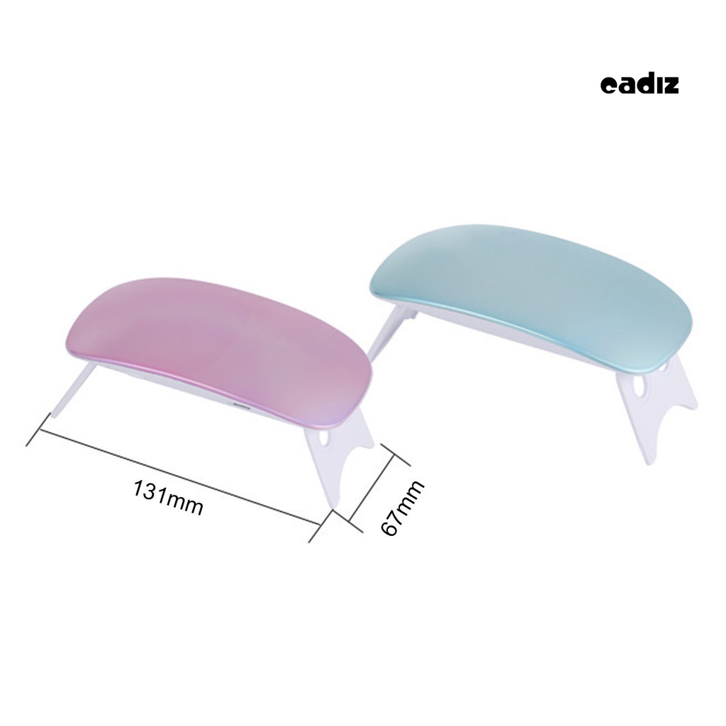 1 Bộ Đèn Hong Khô Sơn Móng Tay Một Nút Gấp Được Nguồn USB Kép Mini Nhanh Khô